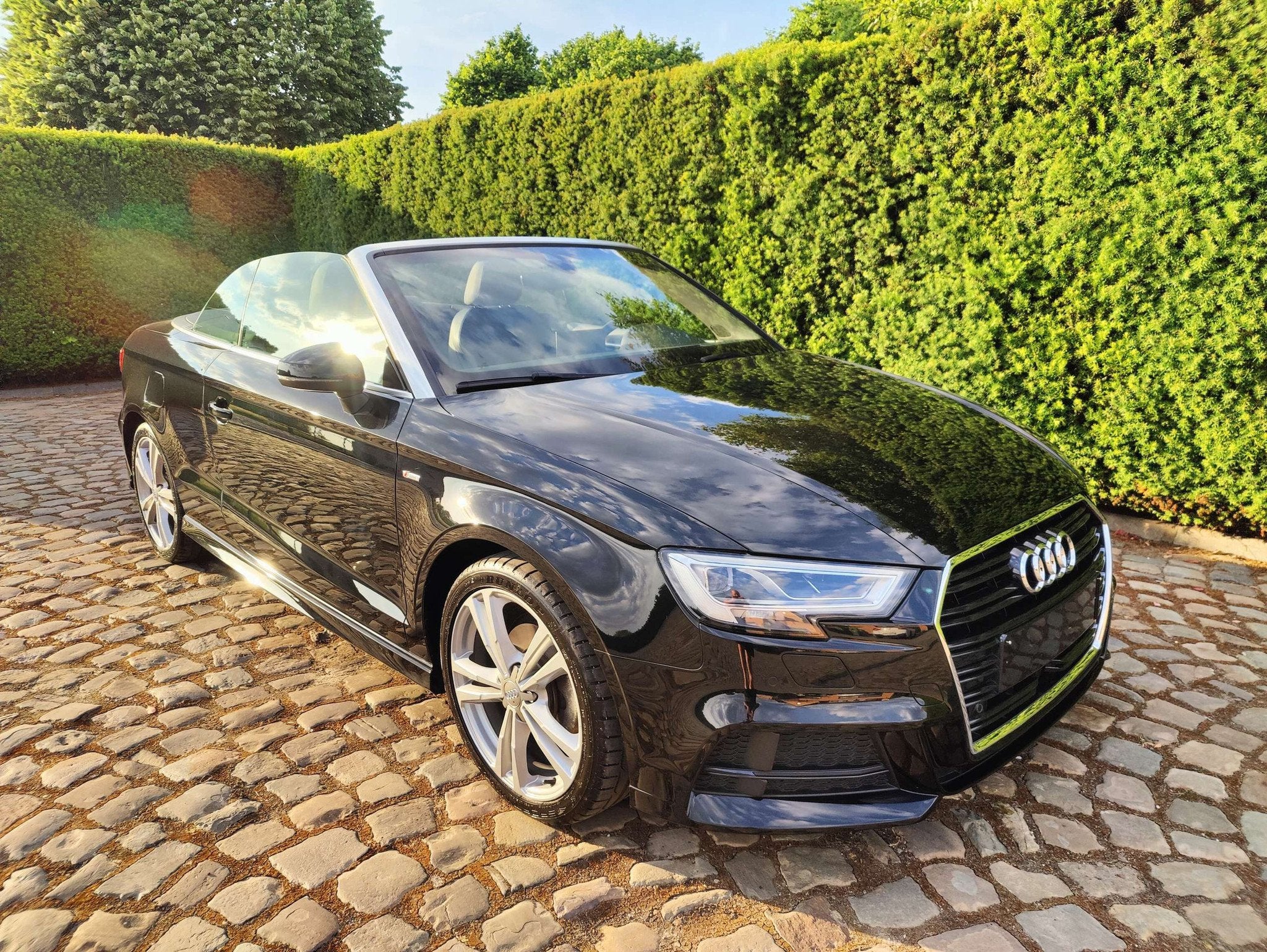 Audi A3 Cabriolet 1.5 TFSI ACT Sport S tronic S LINE, Autos, 118 g/km, Achat, Cabriolet, Alcantara