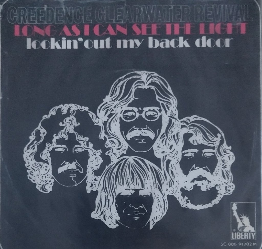 Creedence Clearwater Revival - Long has i can see the light, Fotohoes, 7 inch, Single, Ophalen of Verzenden