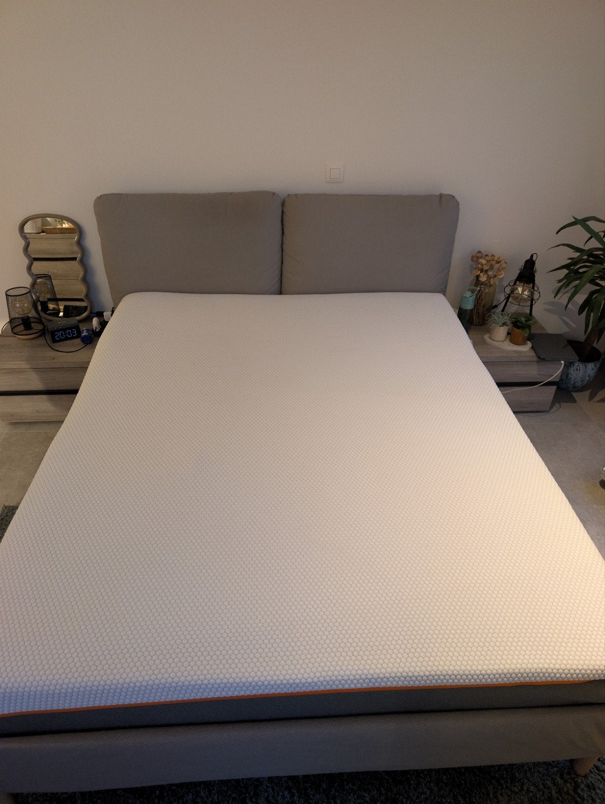 Matras 160 x 200, Matelas, Comme neuf, Enlèvement, 200 cm