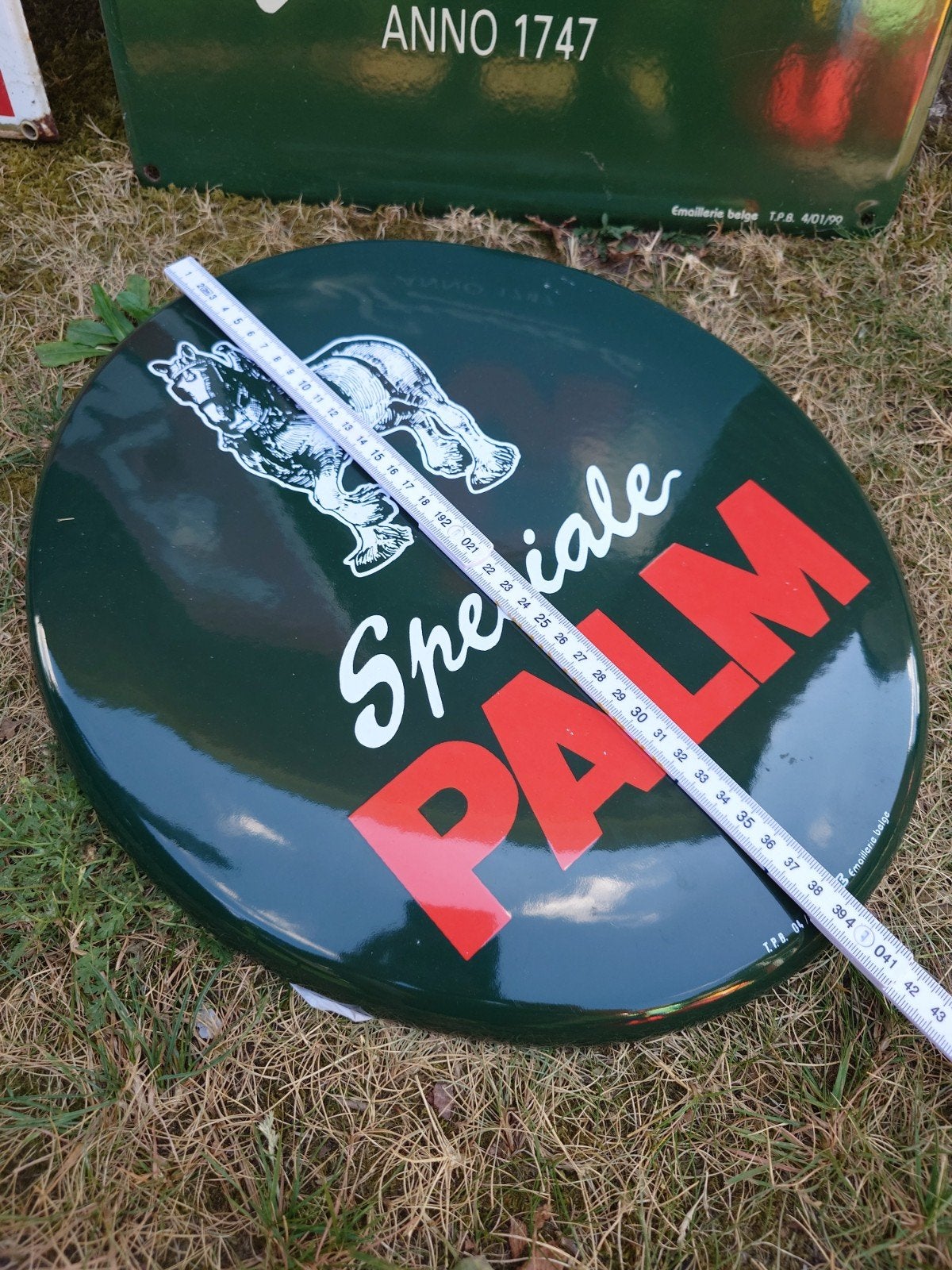 Palm ovaal, Ophalen