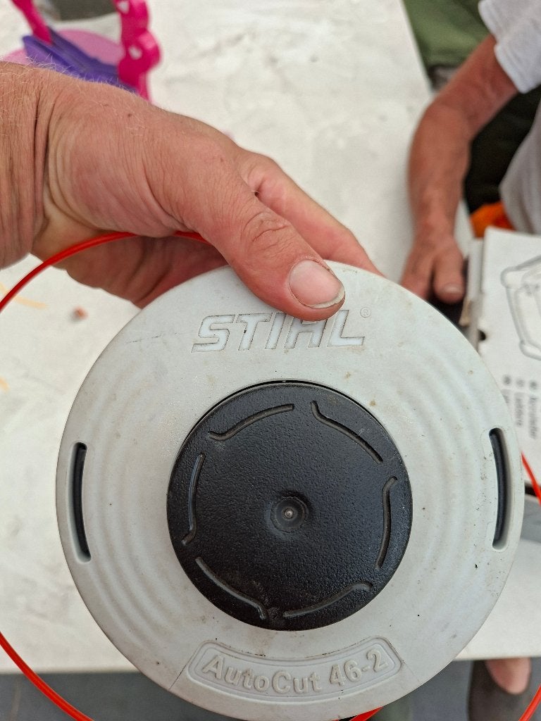 stihl autocut 46 2  bosmaaikop, Tuin en Terras, Bosmaaiers, Ophalen, STHL, Zo goed als nieuw, 30 tot 50 cm