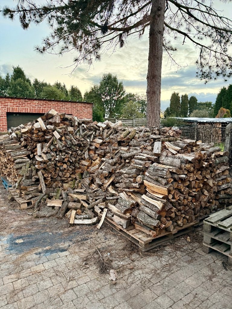 Brandhout tekoop (eik), Ophalen, Eikenhout, 6 m³ of meer, Blokken