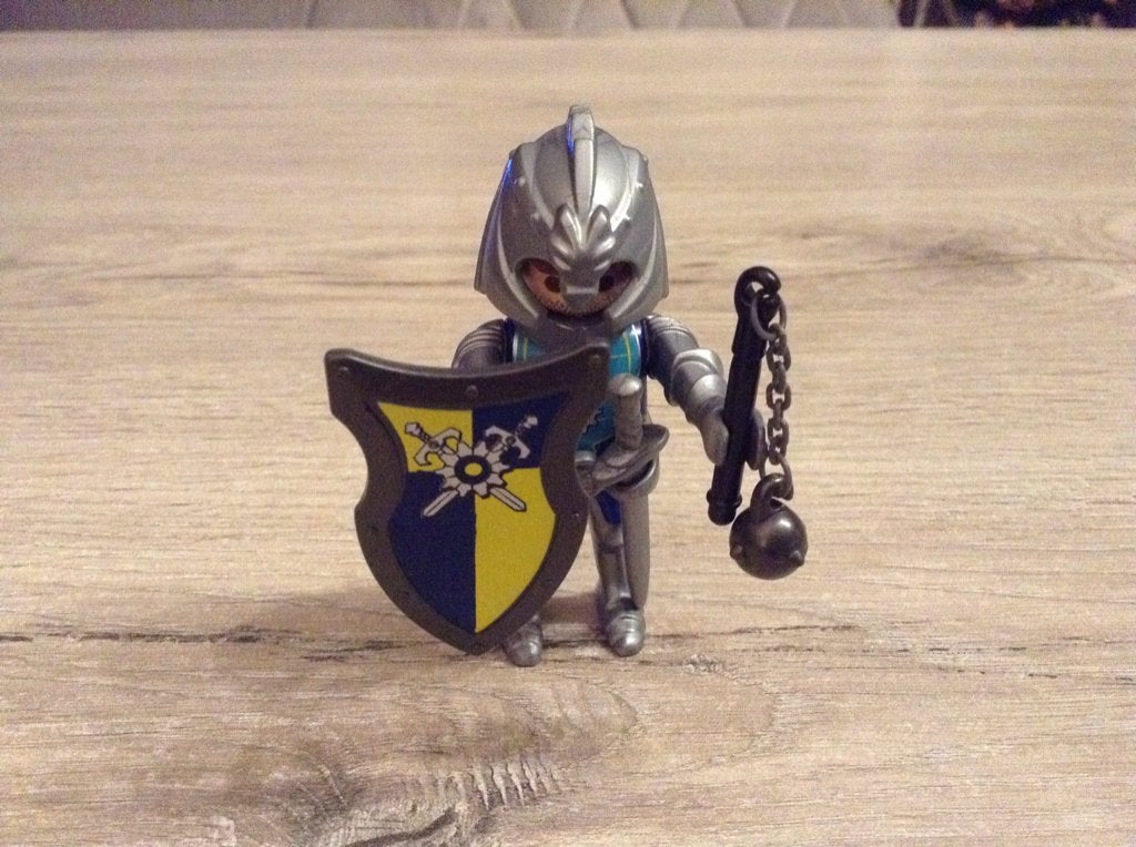 Playmobil ridder character, Kinderen en Baby's, Complete set, Ophalen of Verzenden, Zo goed als nieuw, Figuren