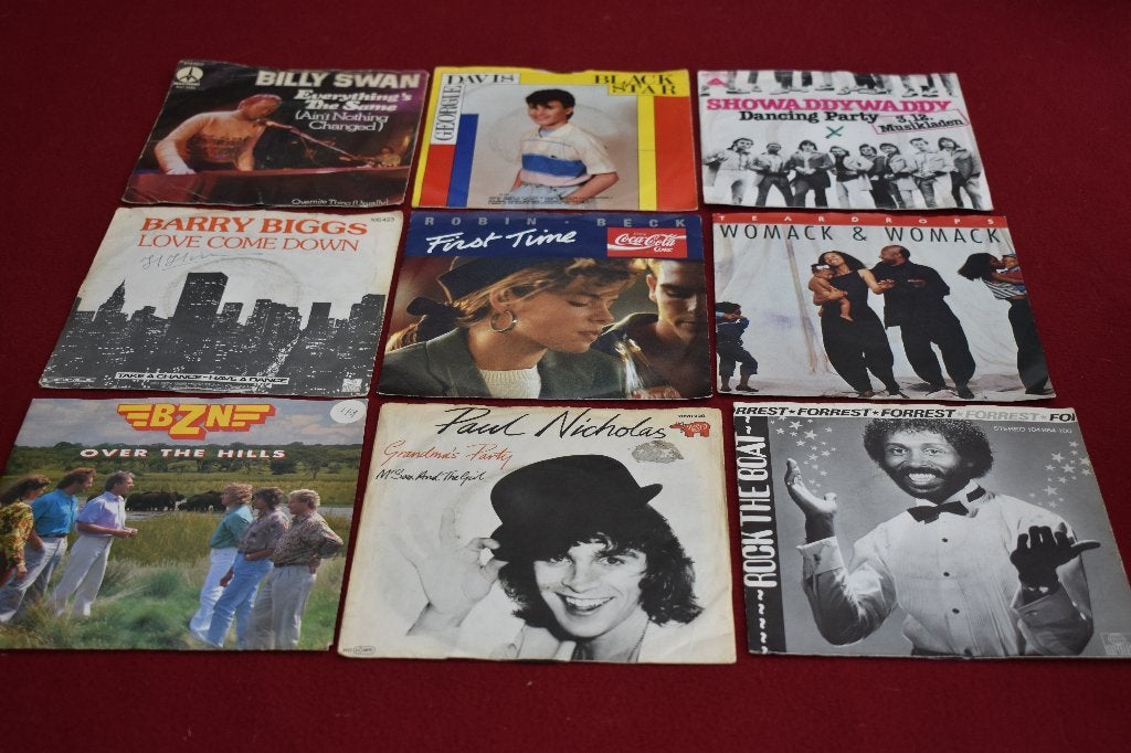 45t's voor verzamelingen, jukebox of DJ's enz.., CD & DVD, Enlèvement ou Envoi, Comme neuf, 7 inch, Autres genres