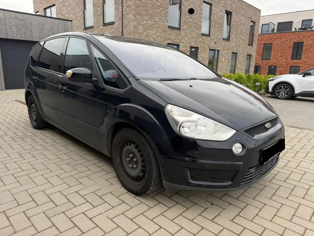 Ford S-Max 2.0TDCi Titanium, Auto's, Ford, Voorwielaandrijving, 1998 cc, Zwart, 4 cilinders