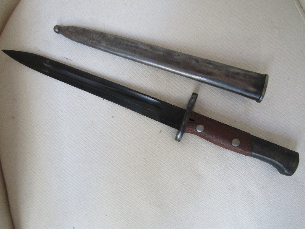 Magnifique "Baïonnette" modèle yougoslave, 1948, Collections, Enlèvement ou Envoi, Armée de terre, Couteau ou Poignard