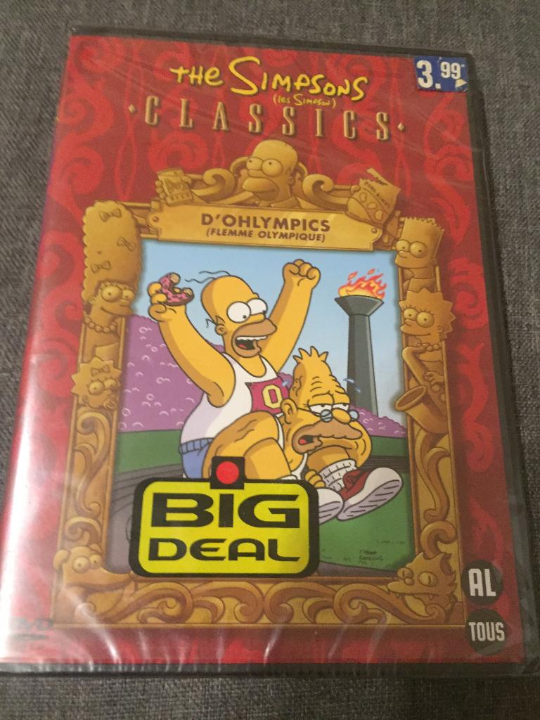 DVD film The Simpons D'ohlympics, Cd's en Dvd's, Alle leeftijden, Ophalen of Verzenden, Komedie, Nieuw in verpakking