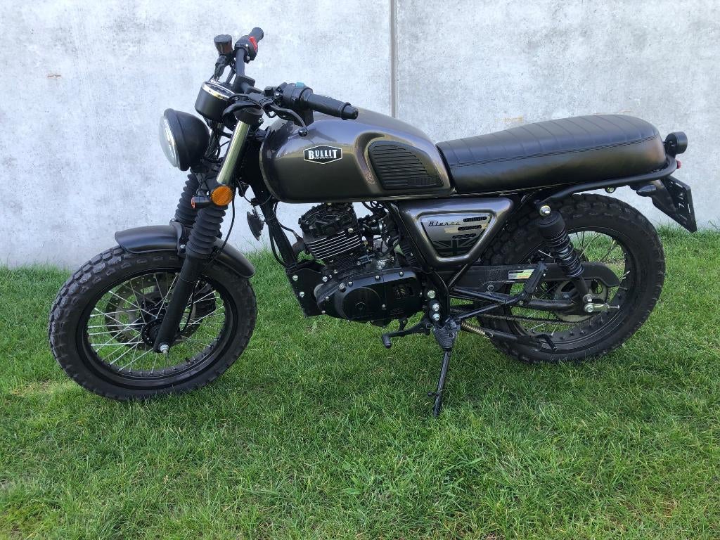 BULLIT MOTOR 125 CC  TOP OCCASIE, Motoren, Motoren | Overige merken, Bedrijf, 1 cilinder, Handgeschakeld, Ophalen