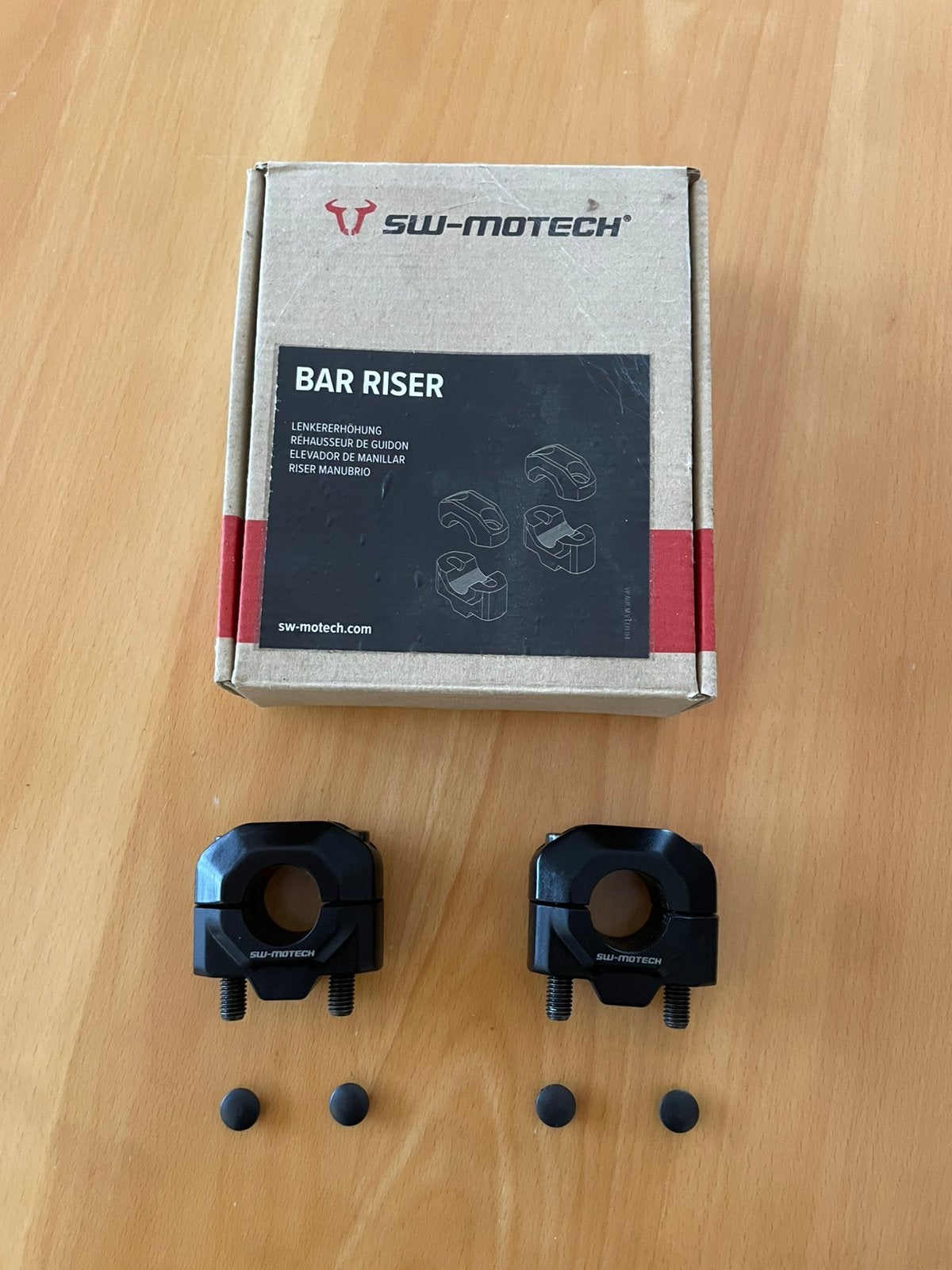 Rehausseur guidon moto sw motech, Enlèvement, Comme neuf