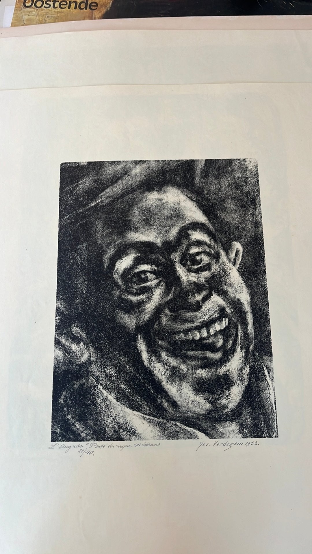 Jos verdegem litho, Ophalen