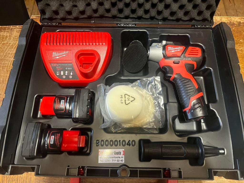 Nieuw - Milwaukee M12 BPS Polijstset, Doe-het-zelf en Bouw, Ophalen, Nieuw