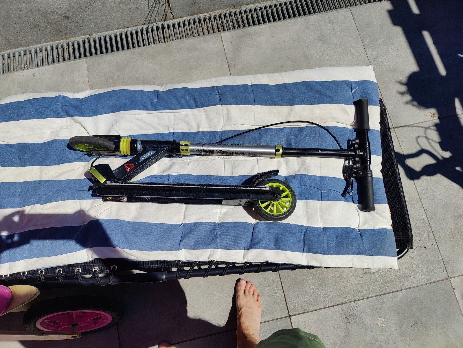 Step Oxelo, Fietsen en Brommers, Ophalen