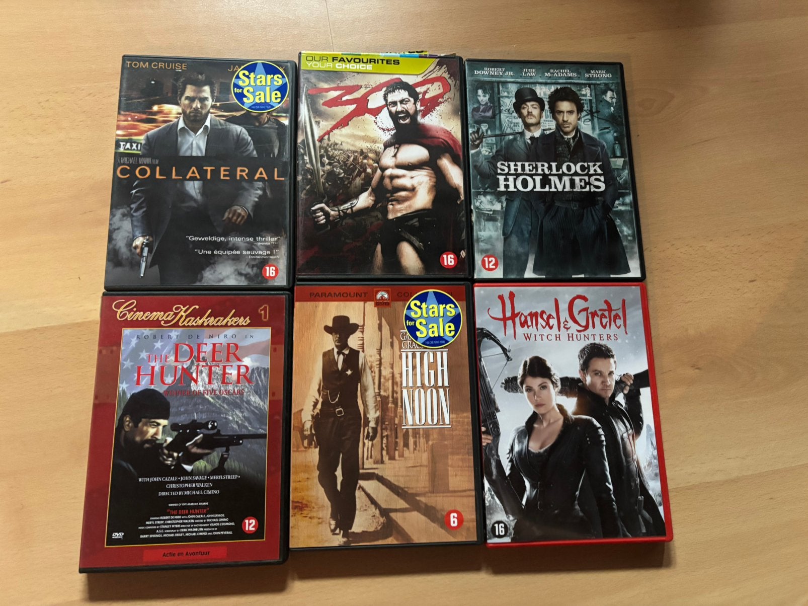 6 DVD - titres variés, Envoi, Comme neuf