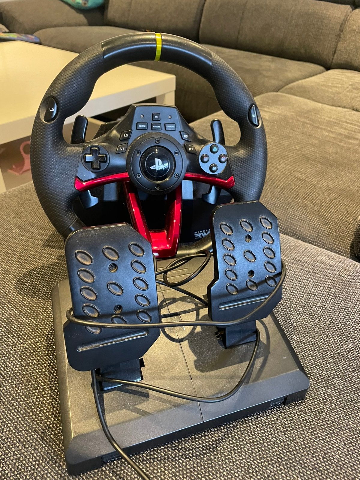 Ps4 stuur/pedaal, Ophalen, Zo goed als nieuw, Stuur of Pedalen, PlayStation 4