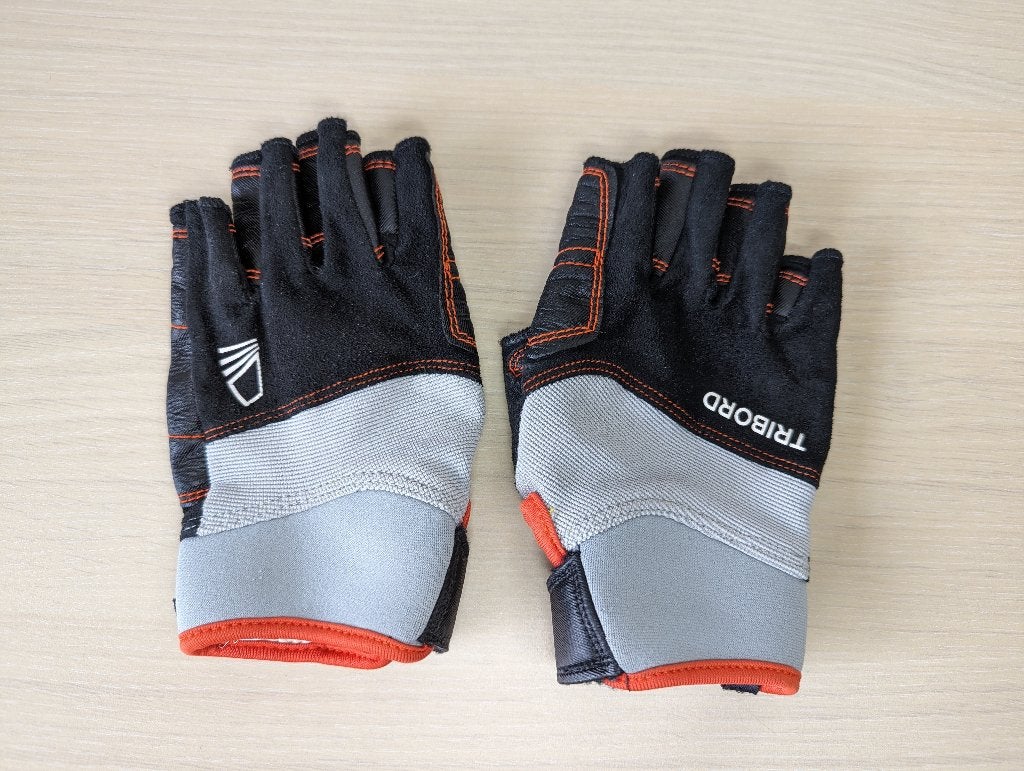 Tribord zeilhandschoenen kind, Sports nautiques & Bateaux, Vêtements nautiques, Tribord, Enlèvement ou Envoi, Comme neuf, Enfant