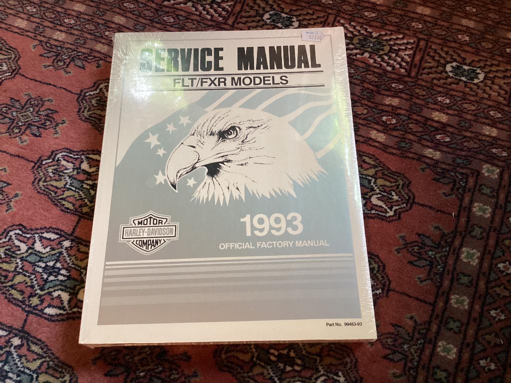 Harley 1993 Fxr service manual., Ophalen, Nieuw