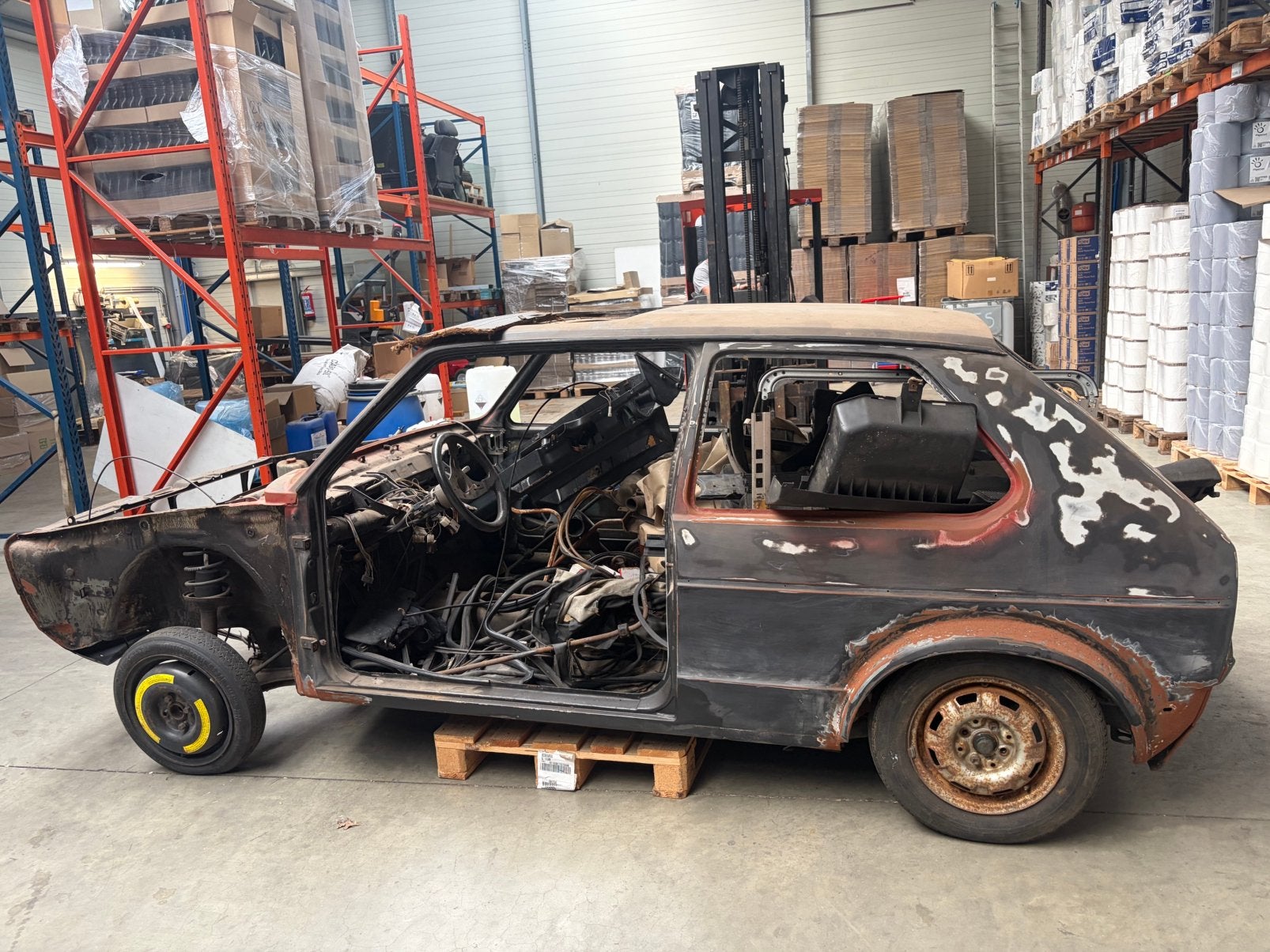 Vw golf 1 gti project 1983, Auto-onderdelen, Ophalen, Gebruikt, Volkswagen