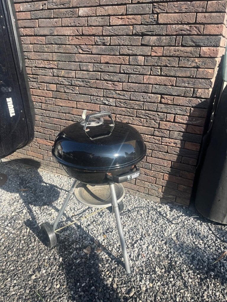 Weber bbq kettle 47, Tuin en Terras, Houtskoolbarbecues, Ophalen, Gebruikt, Weber
