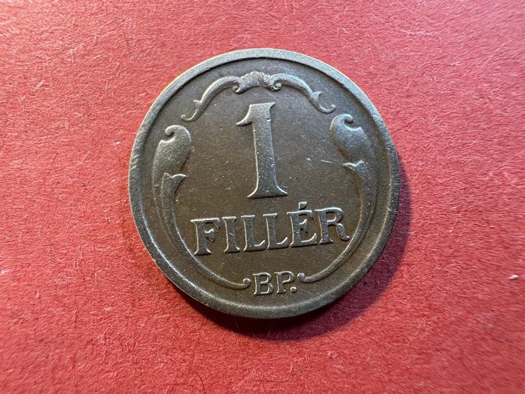 Hongrie - 1 filler 1938 (#243#), Enlèvement ou Envoi, Hongrie, Monnaie en vrac