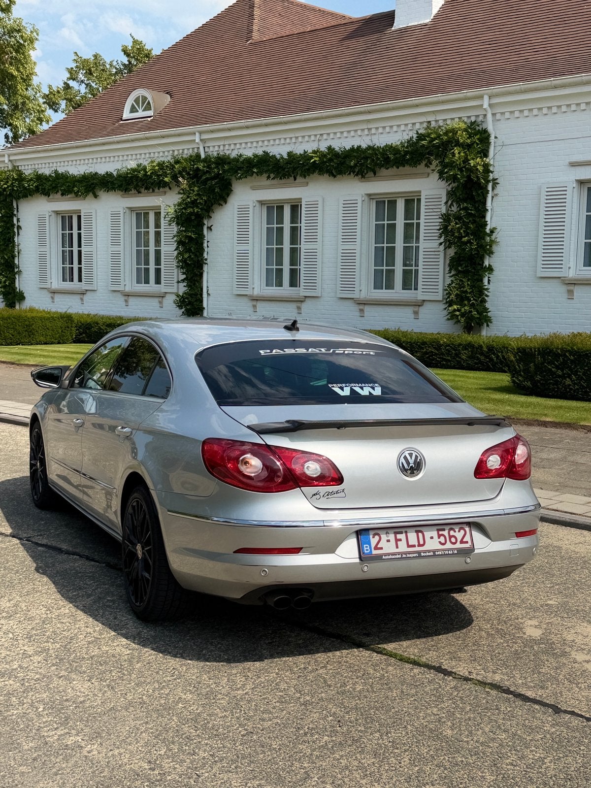 Volkswagen Passat CC, Automaat, Euro 5, Passat CC, Zwart