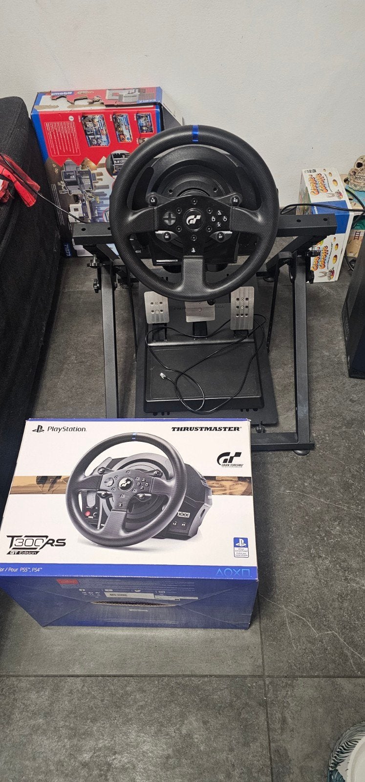 Thrusmaster T300RS GT-editie, Games en Spelcomputers, Ophalen, Zo goed als nieuw, PlayStation 4