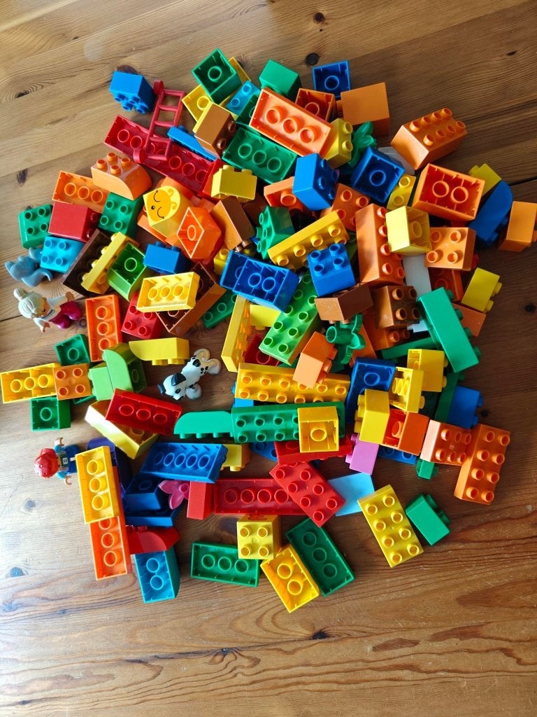 Pierres en vrac DUPLO, Enlèvement ou Envoi, Comme neuf, Briques en vrac, Duplo