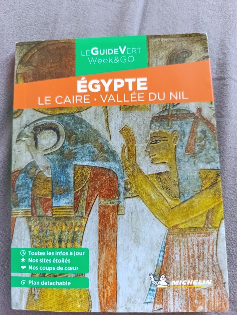 Guide vert "Égypte", Livres, Guides touristiques, Guide ou Livre de voyage, Michelin, Enlèvement ou Envoi, Comme neuf
