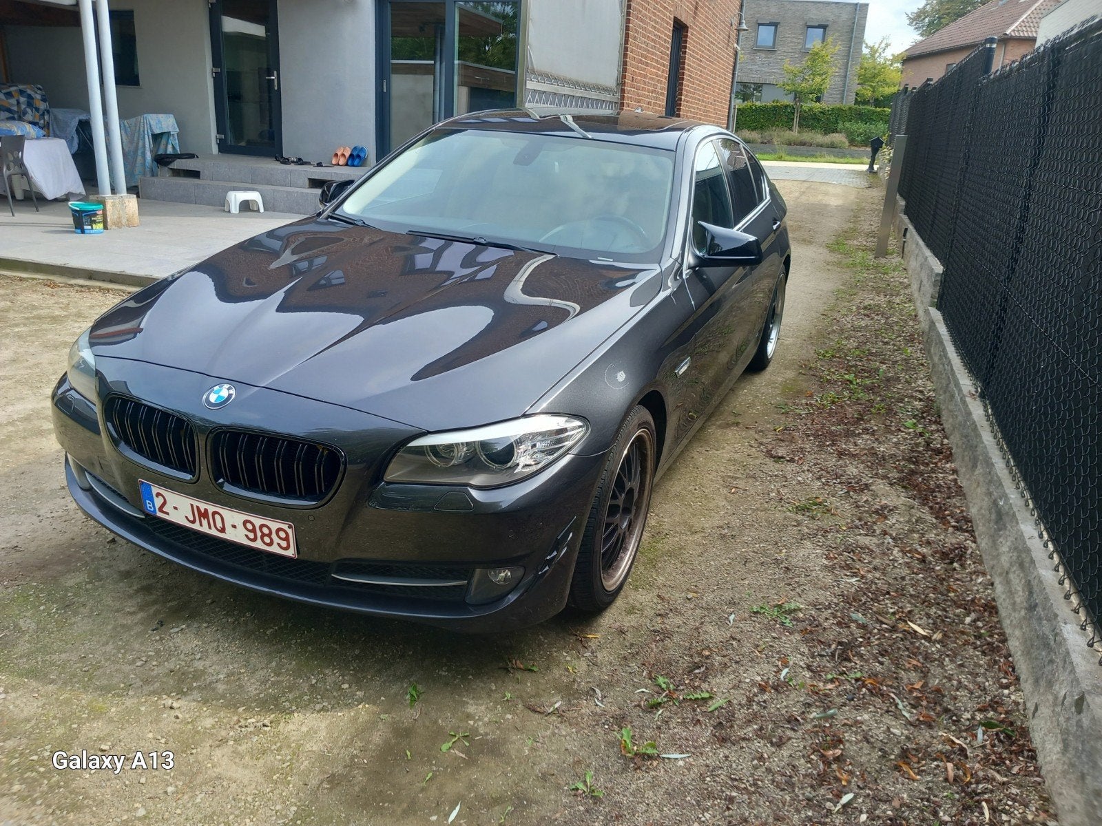 2010 f10 523i 185.008 kilometer, Auto's, BMW, Automaat, Euro 5, Beige, Parkeersensor