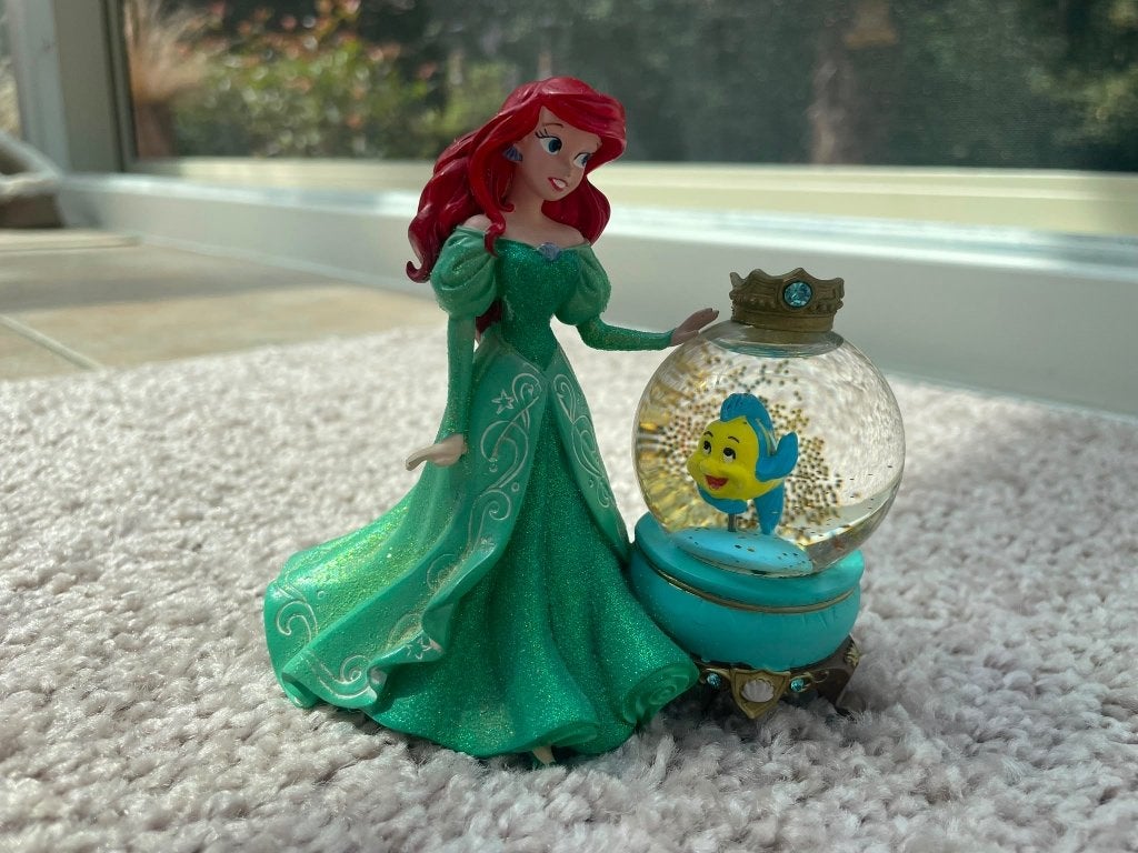 Figurine Boule à Neige Ariel et Polochon -, Verzamelen, Disney, Ophalen, Zo goed als nieuw
