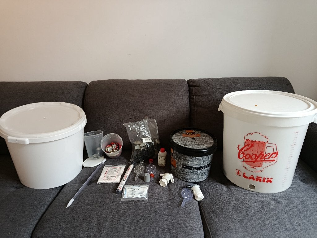Bierbrouw starterskit, Enlèvement, Comme neuf