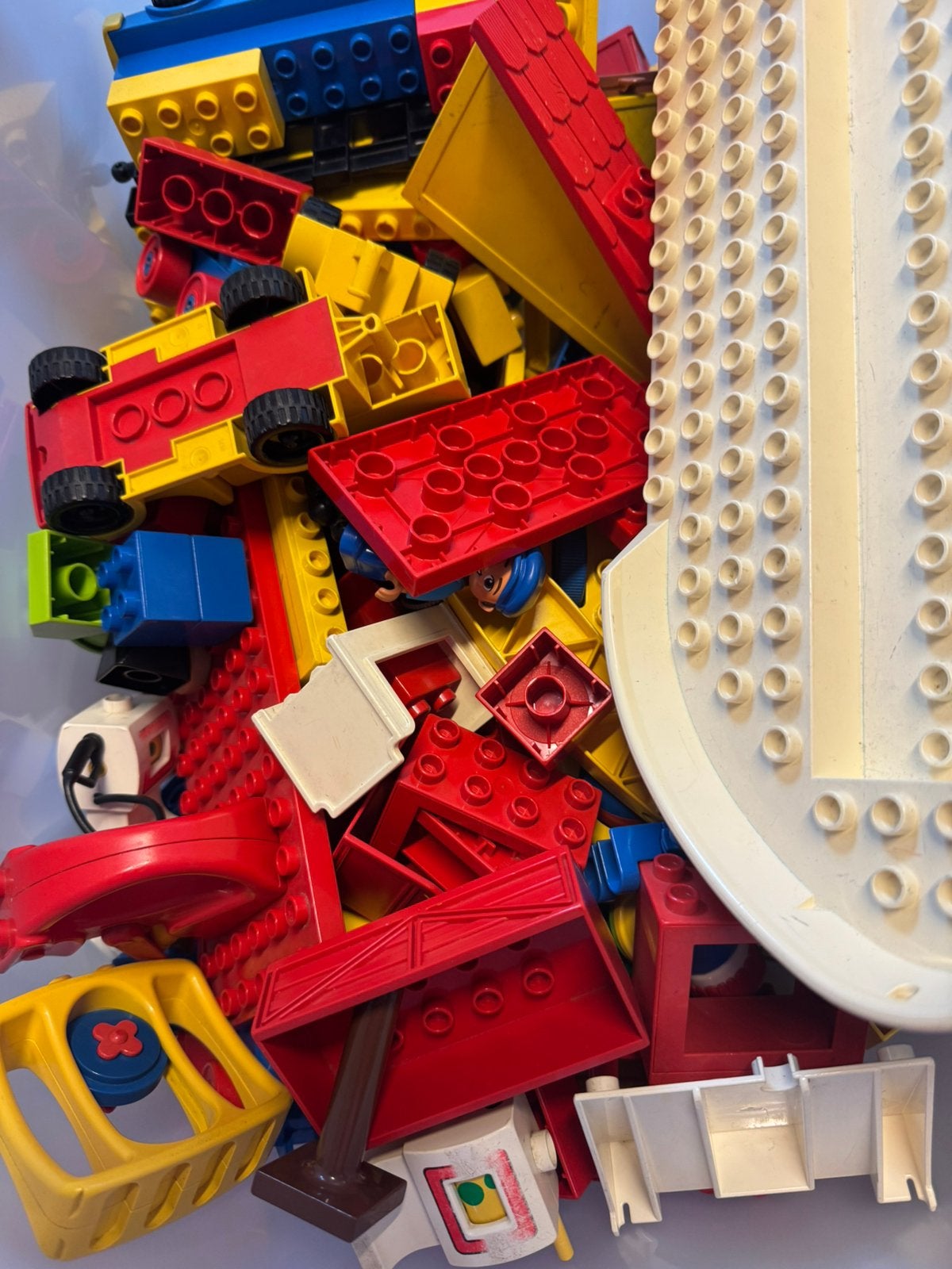 Lego duplo blokjes, Ophalen, Gebruikt