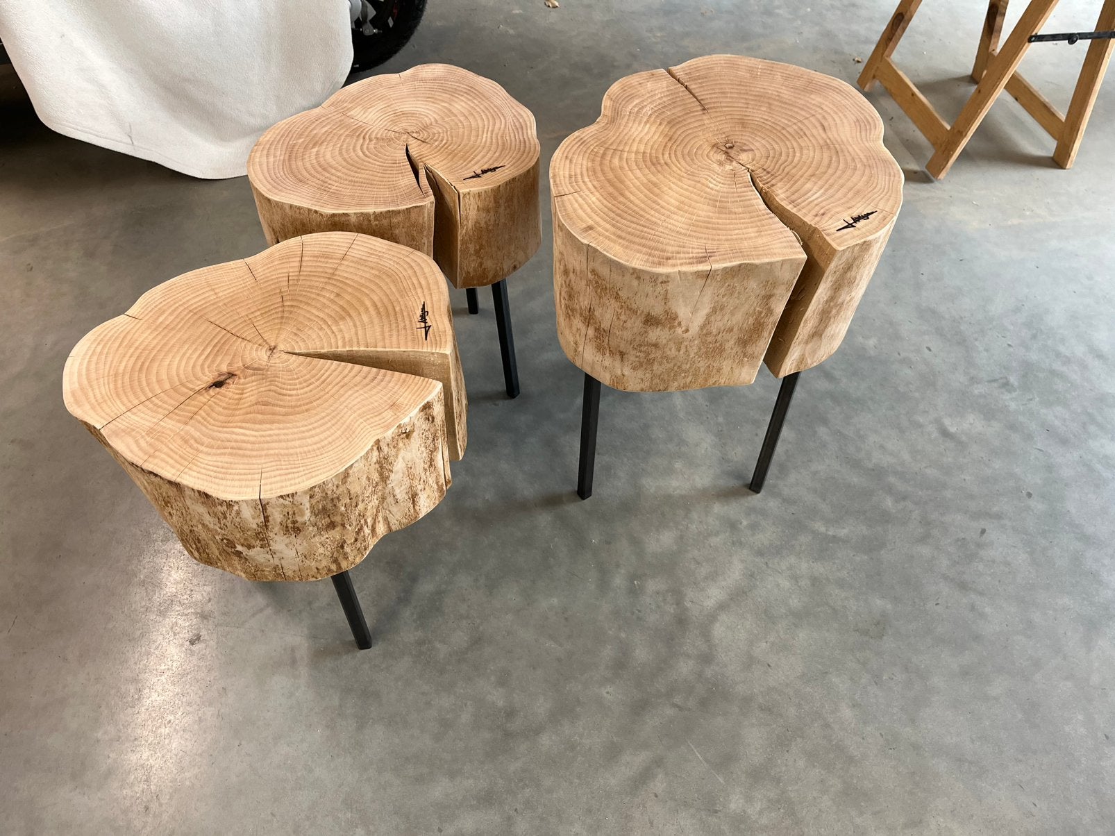Hout Schijf eik / den, Ophalen, Zo goed als nieuw, Hout