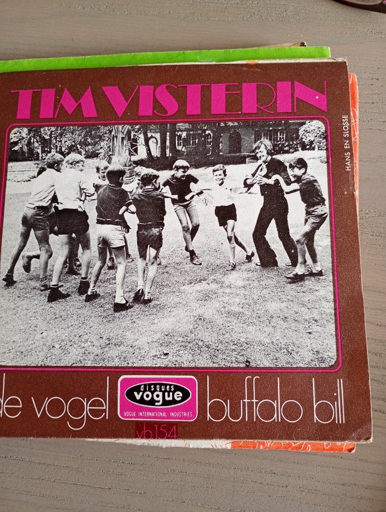 Tim Visterin - De vogel, Gebruikt, Verzenden, 7 inch, Fotohoes