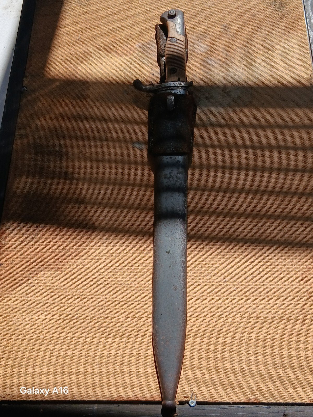 baïonnette allemande de 1915, Enlèvement, Armée de terre