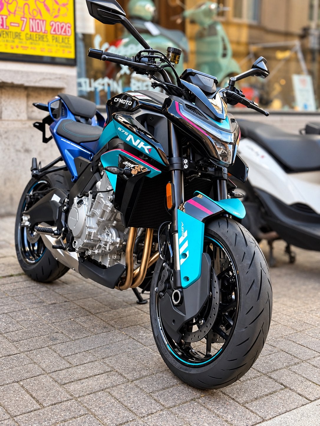CFMOTO 675 NK GP — Beperkte editie — NIEUW — 6,699€, Motoren, Nieuw, Bedrijf, 3 cilinders, Meer dan 35 kW