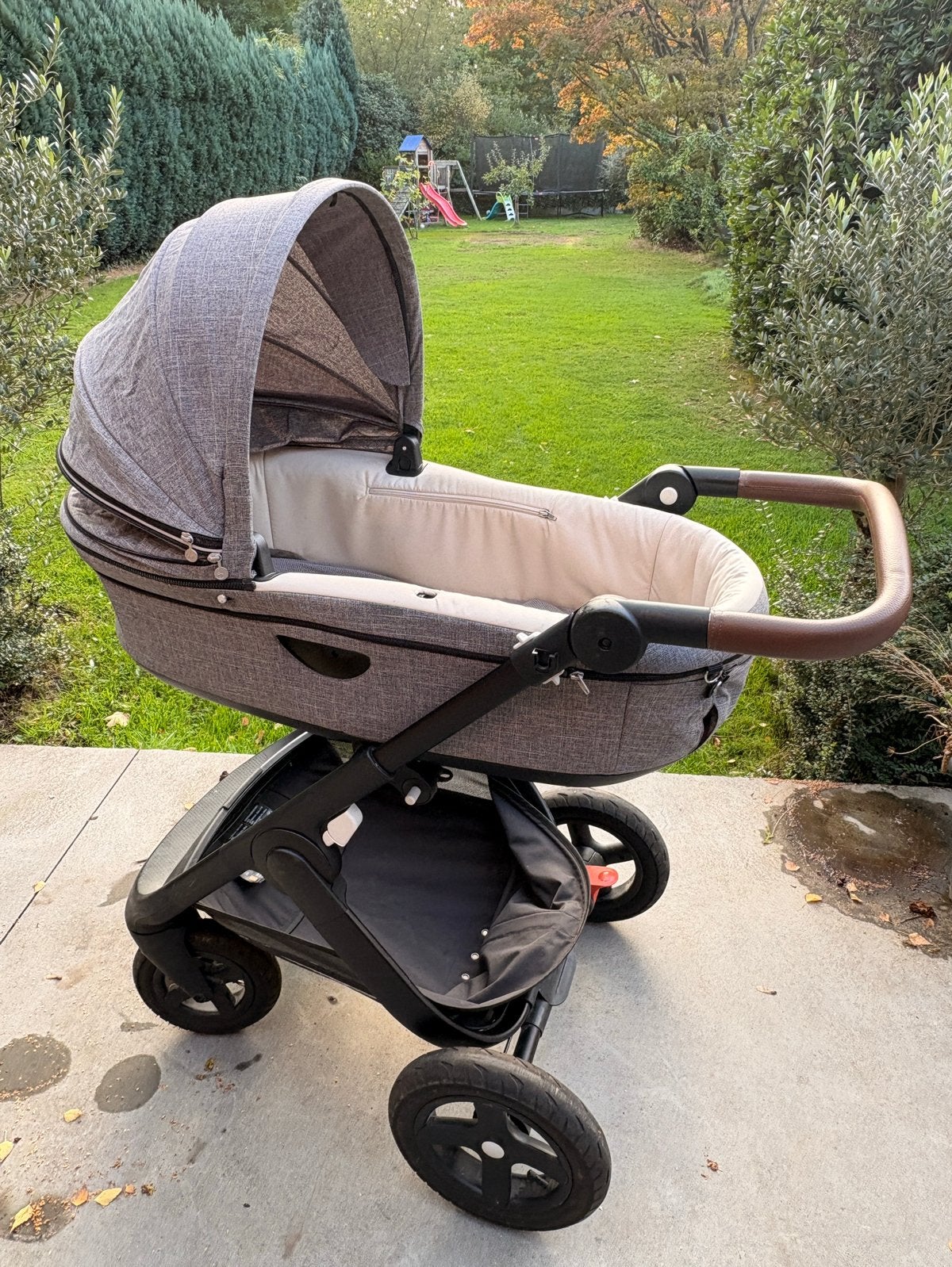 Stokke Trailz kinderwagen 3 in 1, Enfants & Bébés, Autres marques, Comme neuf, Pneus, Enlèvement