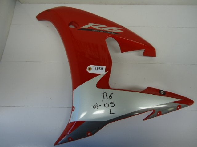 R6 2003 - 2005 Yamaha Kuipdeel Kuipdeel zijflank D1-18969, Motoren