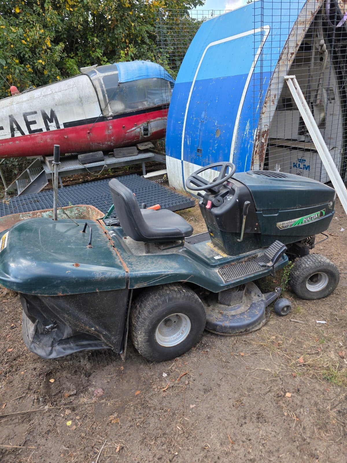tracteurs de pelouse, Jardin & Terrasse, Démarrage électrique, 120 cm ou plus, Hayter, Enlèvement