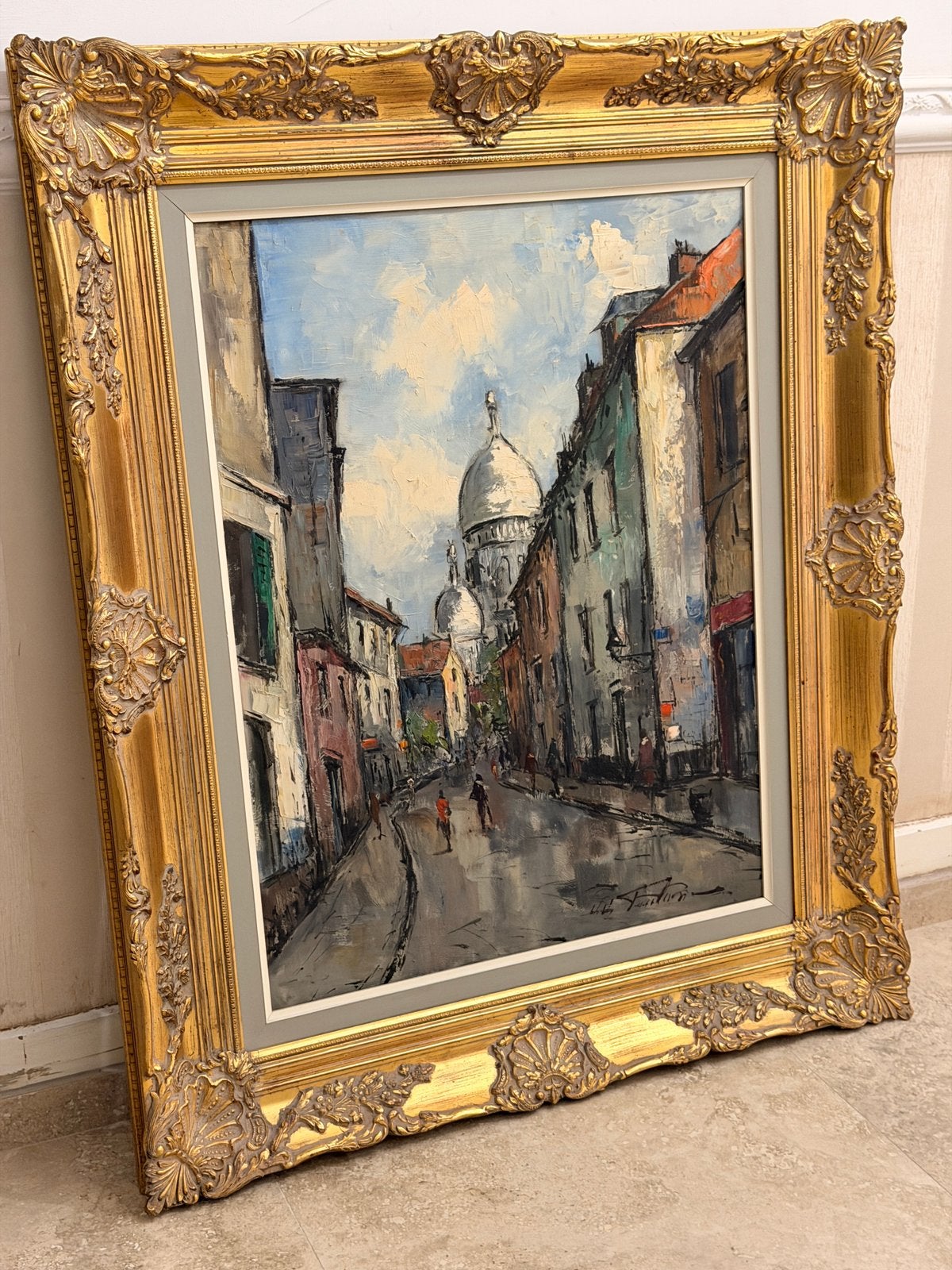 Prachtig oud canvas, Ophalen of Verzenden, Doek