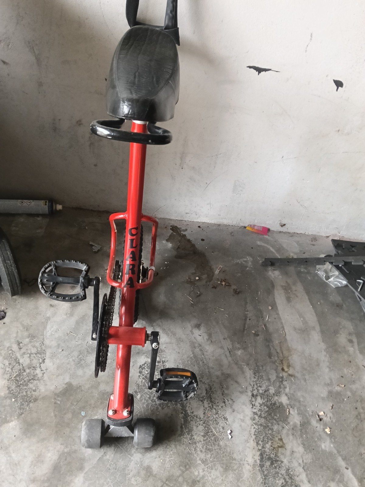 Skatebike, Ophalen