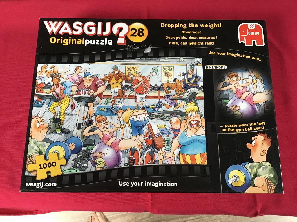 Puzzel wasgij, Enlèvement, 500 à 1500 pièces, Utilisé, Puzzle