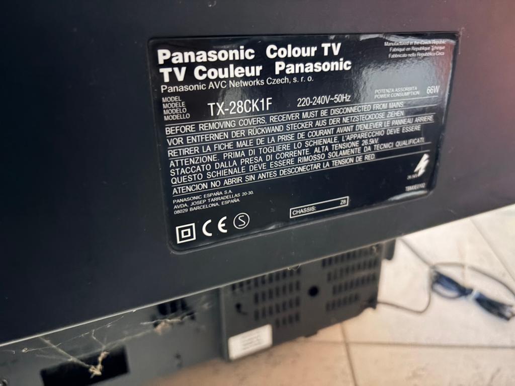 Tv panasonic, Audio, Tv en Foto, Televisies, Ophalen, Zo goed als nieuw, Panasonic