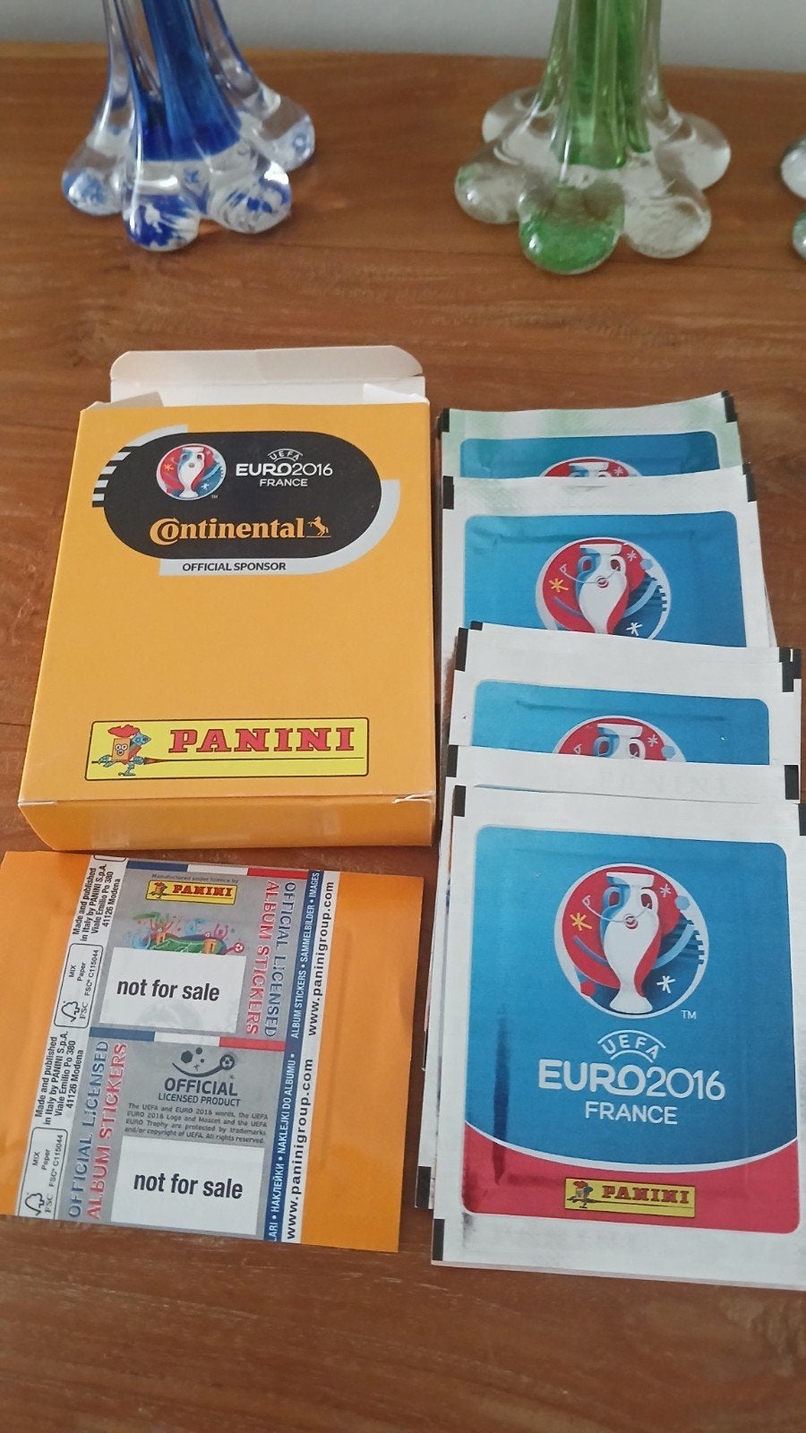 panini pak rare euro 2016 continental, Enlèvement ou Envoi, Neuf, Plusieurs autocollants