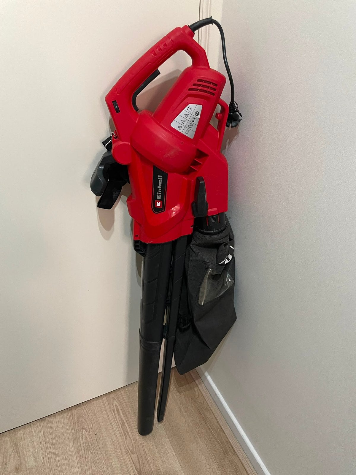 Einhell bladblazer 3000W, Ophalen, Gebruikt, Met opvangzak