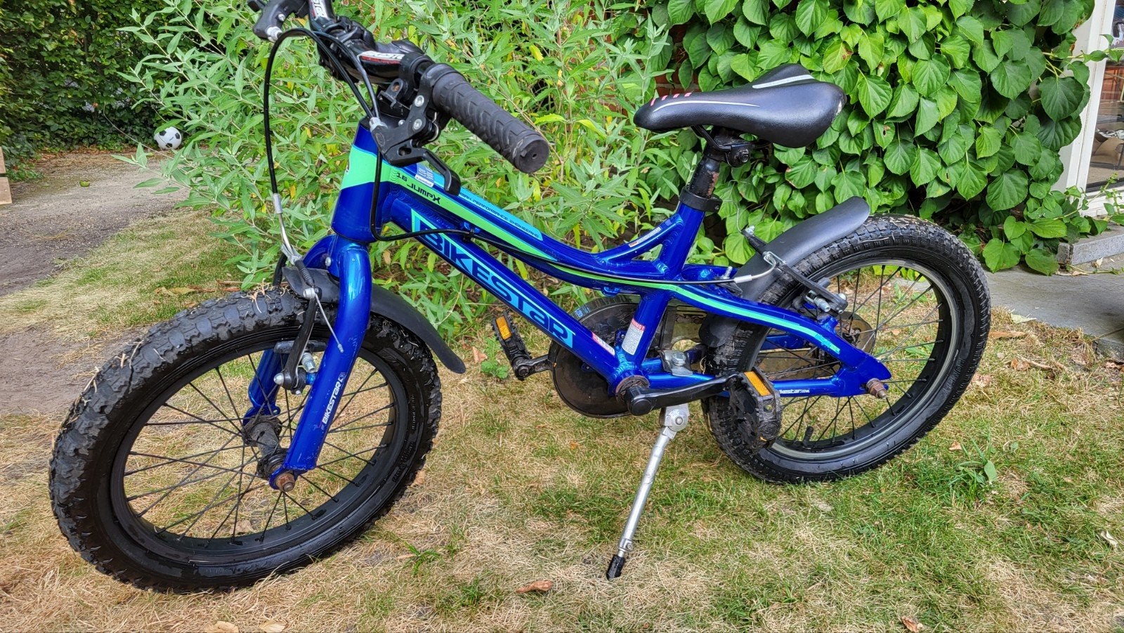 Fiets 16 inch, Ophalen