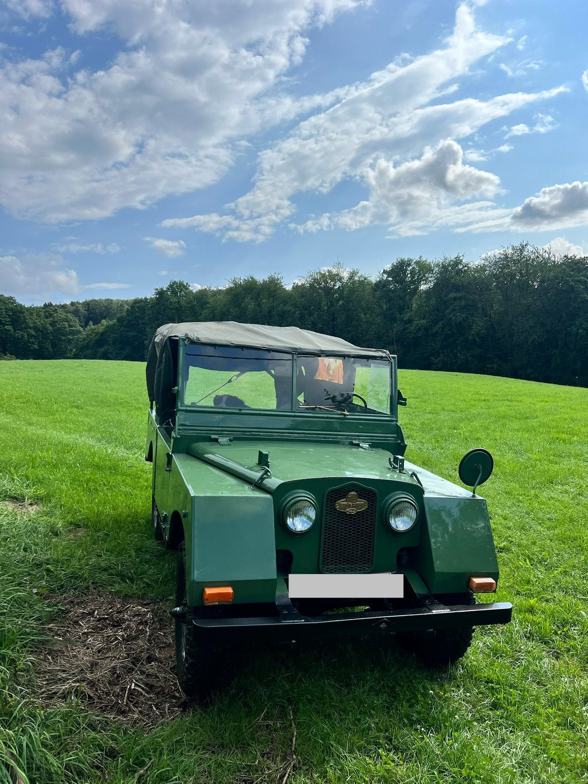 Landrover Minerva, Ophalen