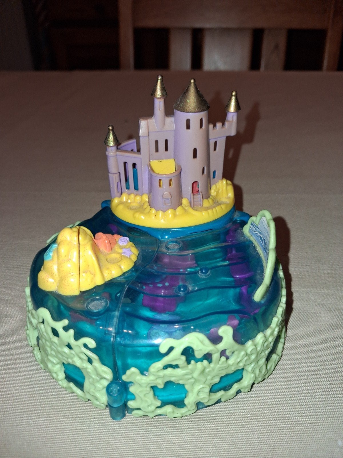 Vintage Polly Pocket Disney Kleine zeemeermin met 1 popje, Ophalen of Verzenden