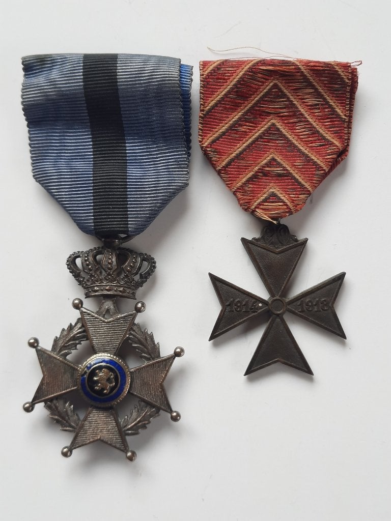 14-18 / LII orde ridder, Verzenden, Lintje, Medaille of Wings