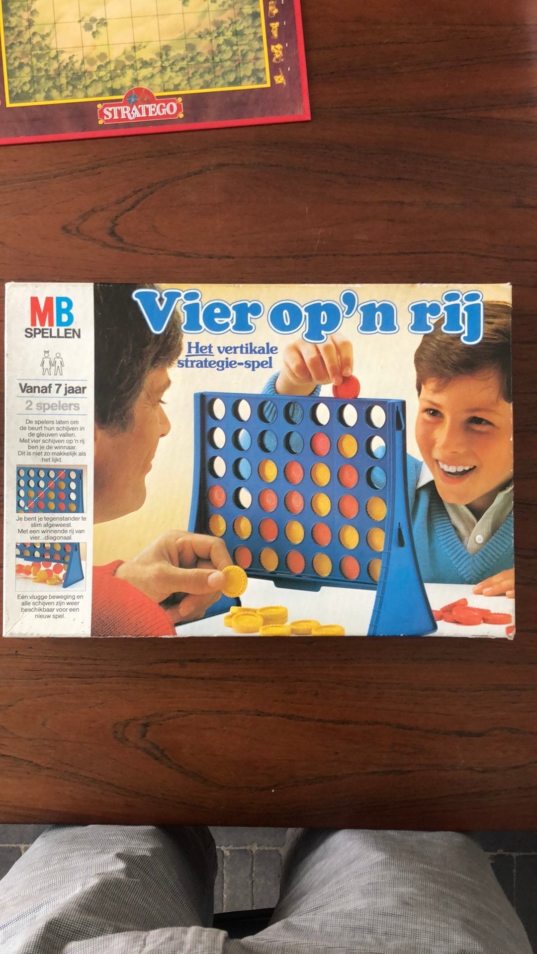 Vier op een rij (MB), Een of twee spelers, Ophalen, Gebruikt