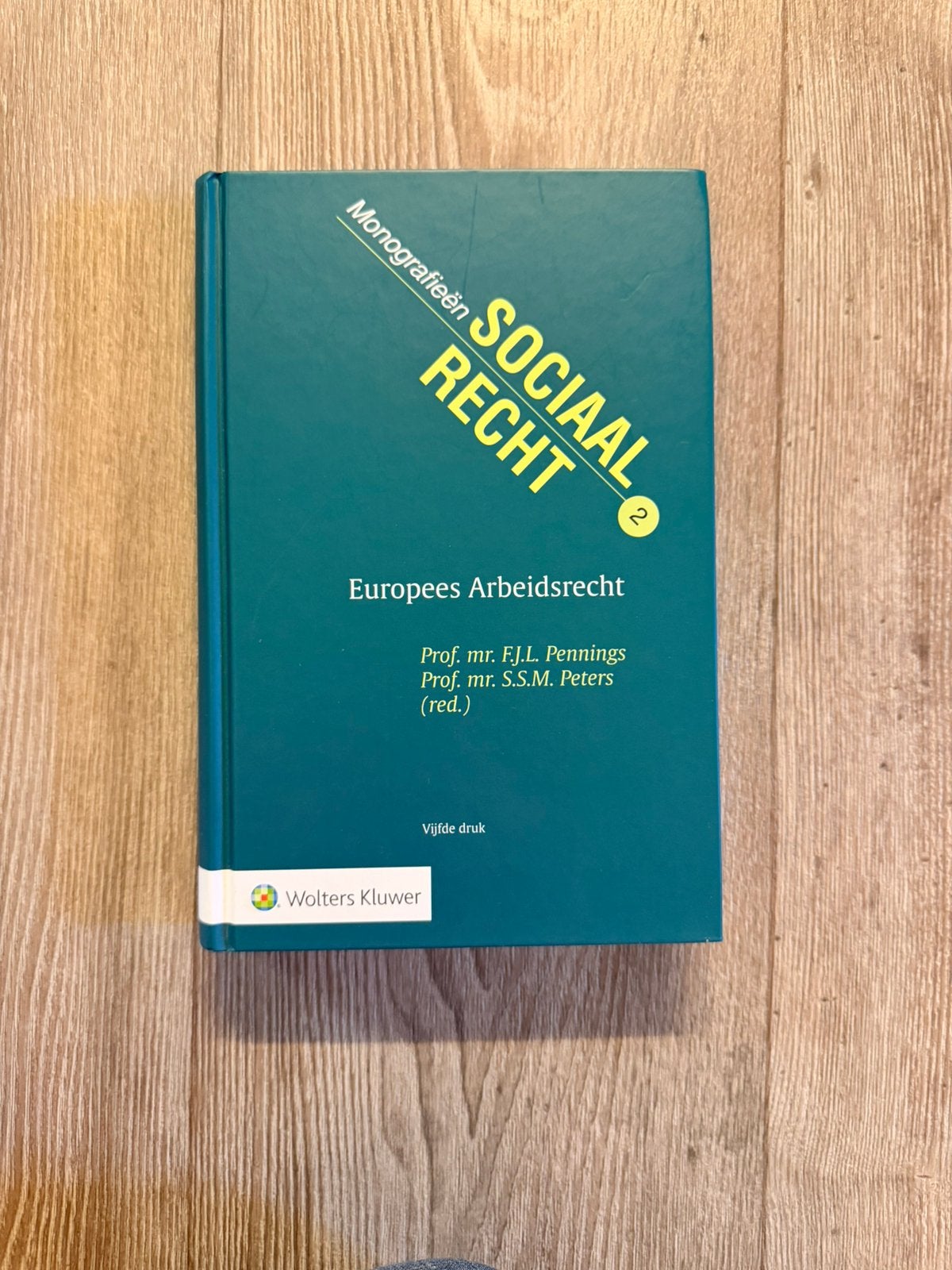 Monografieën sociaal recht - europees arbeidsrecht, Boeken, Ophalen of Verzenden, Zo goed als nieuw